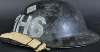 WWII SECOND WORLD WAR CIVIL DEFENCE BRODIE HELMET