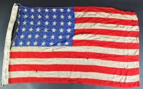 WWII SECOND WORLD WAR INTEREST - US ARMY FLAG