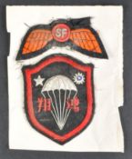 WWII INTEREST - CHINESE SPECIAL FORCES & OSS SPECIAL FORCES PATCHES