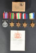 WWII SECOND WORLD WAR ROYAL MARINES INTEREST MEDAL GROUP