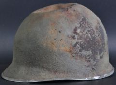 ORIGINAL ARGENTINE FALKLAND'S WAR RELIC HELMET