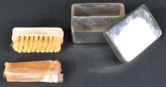 WWII SECOND WORLD WAR UNUSED BRITISH ARMY SHAVING SOAP & BRUSH SET