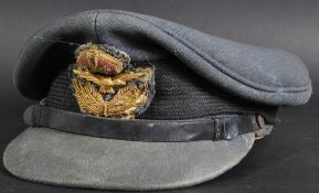 WWII SECOND WORLD WAR RAF ROYAL AIR FORCE CRUSHER UNIFORM CAP