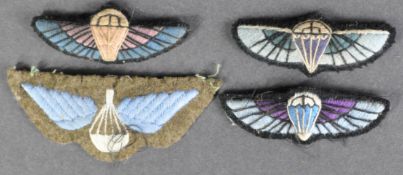 WWII INTEREST - COLLECTION OF RAF / SAS WING CLOTH PATCHES