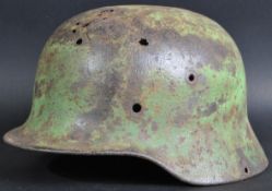 WWII SECOND WORLD WAR RELIC GERMAN ITALIAN HELMET
