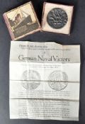 RMS LUSITANIA - WWI FIRST WORLD WAR PERIOD SINKING MEDAL