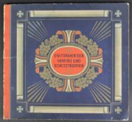 ORIGINAL WWI IMPERIAL GERMAN KRIEGSMARINE CIGARETTE CARD ALBUM - COMPLETE