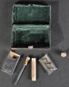 WWII SECOND WORLD WAR - ESCAPE & EVADE - RAZOR WITH HIDDEN TOOL