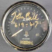 REMEMBERING THE LANCASTER BOMBER - ORIGINAL AIR SPEED GAUGE
