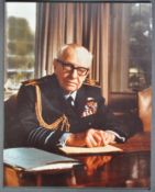 REMEMBERING THE LANCASTER BOMBER - ARTHUR T. HARRIS LARGE SIGNED PHOTO