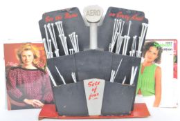 RETRO VINTAGE 20TH CENTURY GRADUATED ADVERTISING STAND FOR AERO