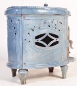 FRENCH ENAMEL WOODBURNING STOVE - DEVILLE & CIE