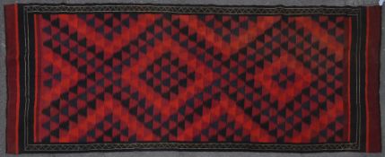 20TH CENTURY PERSIAN ISLAMIC HAND MADE ARDEBIL KILIM RUG