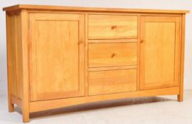 20TH CENTURY CHUNKY OAK FURNITURE LAND TYPE SIDEBOARD