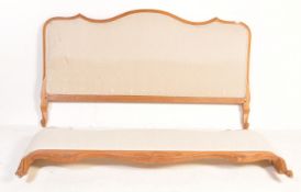 20TH CENTURY FRENCH WALNUT CORBEILLE SINGLE BED