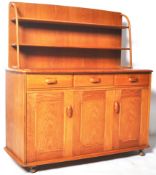 PRIORY BEECH & ELM KITCHEN DRESSER BASE WITH RACK TOP