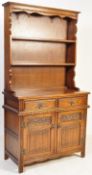 WOOD BROS OLD CHARM JACOBEAN REVIVAL OAK DRESSER