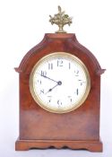 EDWARDIAN WALNUT BUREN NEO-CLASSICAL BRACKET CLOCK