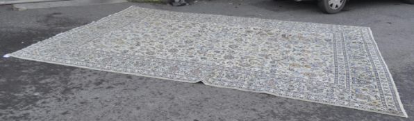 20TH CENTURY PERSIAN ISLAMIC HAND MADE KASHAN CARPET