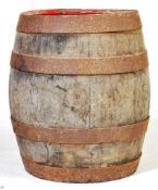 VINTAGE OAK BARREL CASED BARREL WHITEWAYS SHERRY CASK