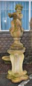 LARGE 20TH CENTURY CLASSICAL GARDEN STATUE FIGURE