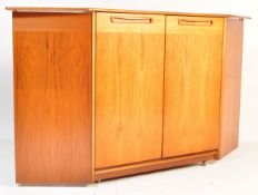 MID CENTURY DANISH INSPIRED TEAK COCKTAIL BAR - SIDEBOARD