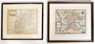 ROB MORDEN MAP OF GLOUCESTER & BRISTOL - BRIGHTSTOWE