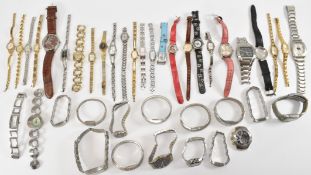 LARGE COLLECTION OF LADIES WRIST WATCHES