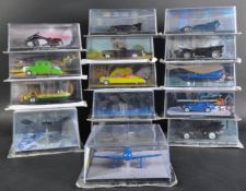 COLLECTION OF ASSORTED EAGLEMOSS BATMAN DIECAST VEHICLES