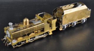 KIT BUILT BRASS O GAUGE MODEL RAILWAY TRAIN SET LOCOMOTIVE