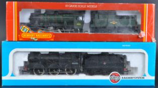 TWO VINTAGE HORNBY AND AIRFIX 00 GAUGE MODEL RAILWAY LOCOMOTIVES
