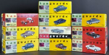 COLLECTION OF X10 ASSORTED LLEDO VANGAURDS DIECAST CARS