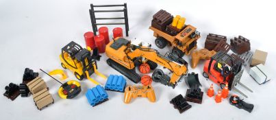 COLLECTION OF ASSORTED RC RADIO CONTROL CARS & ACCESSORIES