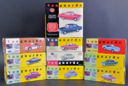 COLLECTION OF X10 ASSORTED LLEDO VANGAURDS DIECAST CARS