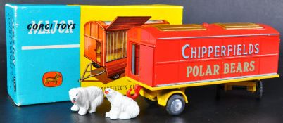 VINTAGE CORGI MAJOR TOYS CHIPPERFIELDS CIRCUS ANIMAL CAGE