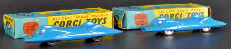 TWO VINTAGE CORGI TOYS DIECAST MODEL CARS
