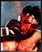 ROBERT DE NIRO - RAGING BULL - SCARCE AUTOGRAPHED 8X10