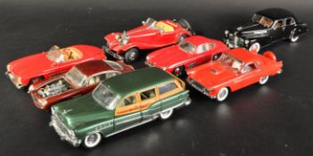 COLLECTION OF ASSORTED DANBURY MINT & FRANKLIN MINT DIECAST