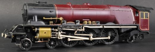 KIT BUILT BRASS O GAUGE MODEL RAILWAY TRAINSET LOCOMOTIVE