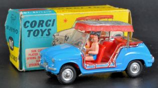 ORIGINAL VINTAGE CORGI TOYS DIECAST MODEL GHIA-FIAT 600 CAR