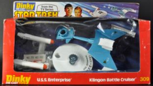 VINTAGE DINKY TOYS STAR TREK USS ENTERPRISE DIECAST MODEL
