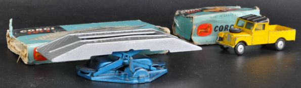 TWO ORIGINAL VINTAGE CORGI TOYS DIECAST MODELS