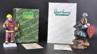 ROBERT HARROP - DOGGIE PEOPLE - TWO LIMITED EDITION FIGURES