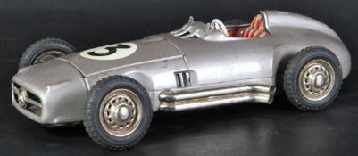 VINTAGE WESTERN GERMANY TINPLATE CLOCKWORK RACING CAR