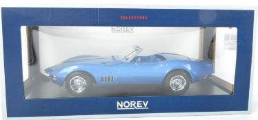 ORIGINAL NOREV 1/18 SCALE DIECAST MODEL CHEVROLET CORVETTE