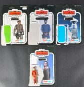 STAR WARS - VINTAGE ACTION FIGURE CARDBACKS AND PRINCESS LEIA FIGURE