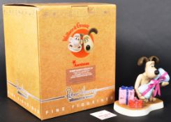 WALLACE & GROMIT - ROBERT HARROP - LIMITED EDITION FIGURINE