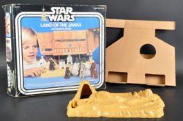 STAR WARS - ORIGINAL VINTAGE KENNER ' LAND OF THE JAWAS ACTION PLAYSET '
