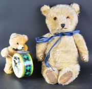 BRITISH CHILTERN TEDDY BEAR AND CLOCKWORK BEAR