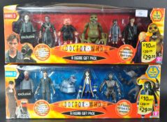 DOCTOR WHO - CHARACTER OPTIONS - TWO 6 FIGURE GIFT PACK ACTION FIGURES